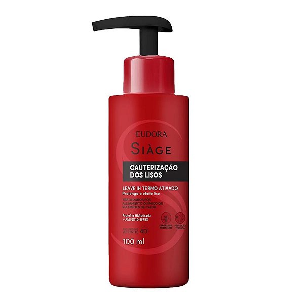 Leave-In Capilar Eudora Siage Cauterização dos Lisos 100ml