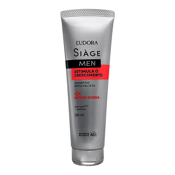 Shampoo Eudora Siàge Men Estimula o Crescimento 250ml