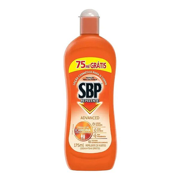Repelente Loção SBP Advanced 175ml