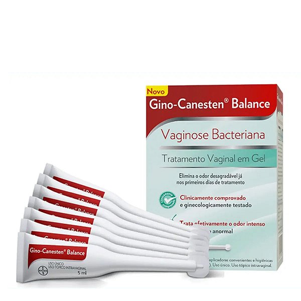 Antifúngico Gino Canesten Balance 7 Bisnagas