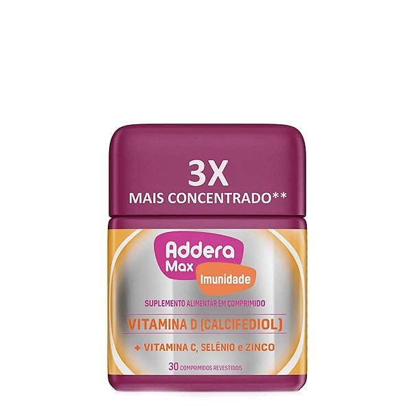 Addera Max Imunidade Mantecorp Farmasa 26g 30 Comprimidos