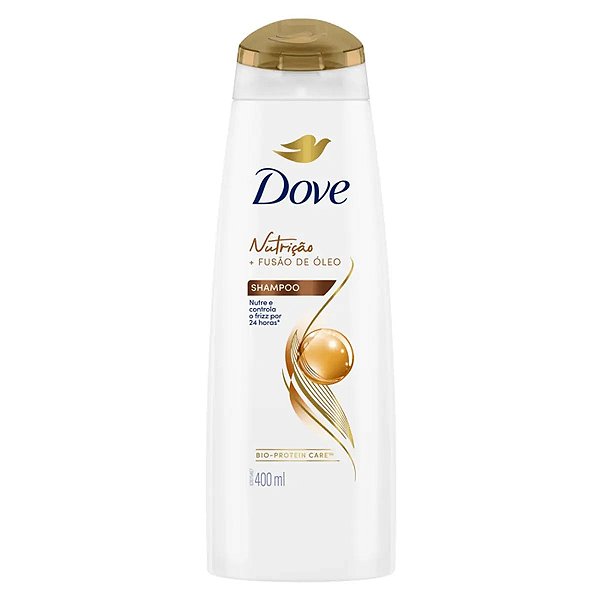 Shampoo Dove Nutrição + Fusão de Óleos 400ml