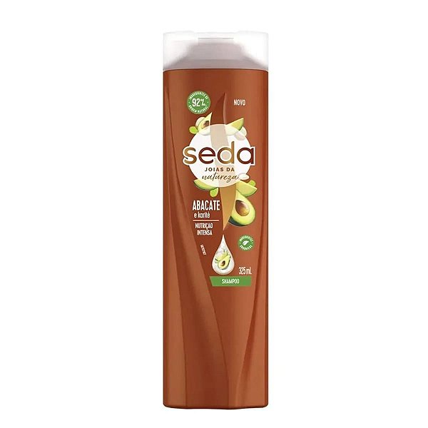 Shampoo Abacate E Karité Nutrição Intensa Seda 325ml