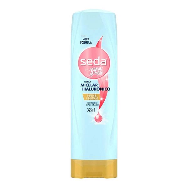 Condicionador Seda by Niina Secrets Hidra Micelar + Hialurônico 325ml