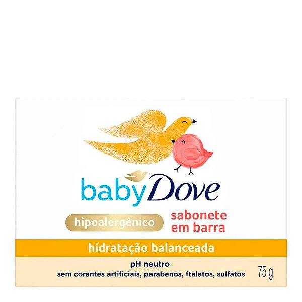 Sabonete em Barra Dove Baby Hidratação Balanceada 75g
