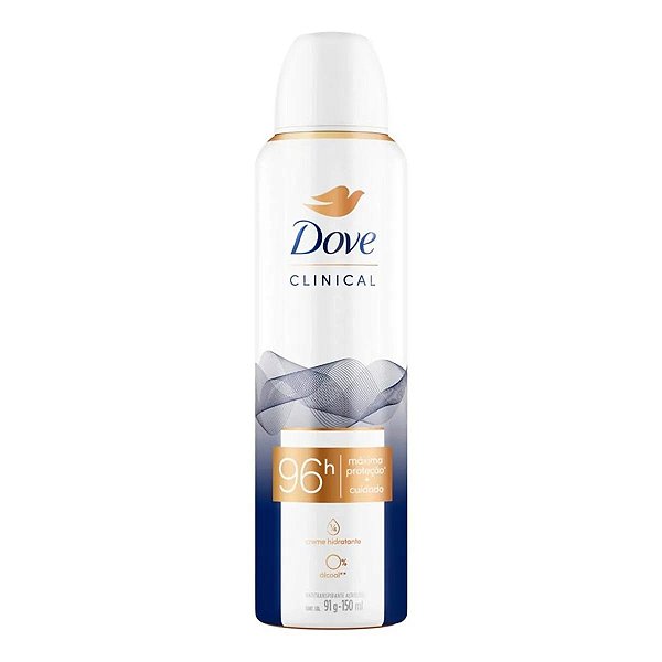 Desodorante Antitranspirante Aerosol Dove Clinical Original Clean 150ml