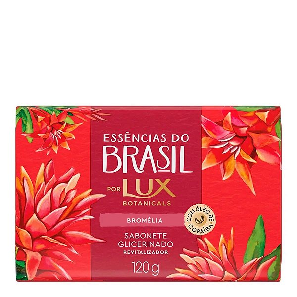 Sabonete em Barra Lux Essências do Brasil Bromélia 120g