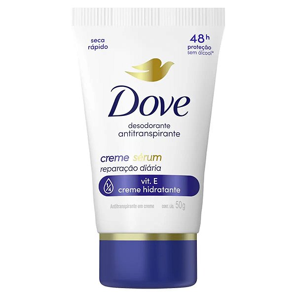 Desodorante Antitranspirante Creme Dove Sérum Reparação Diária 50g