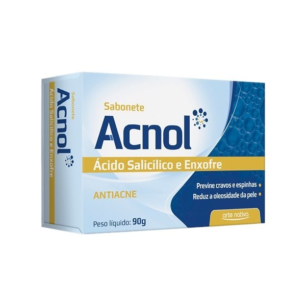 Acnol Sabonete Enxofre e Acido Salicílico 80g