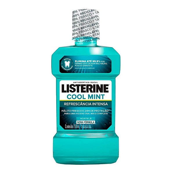 Antisséptico Bucal Listerine Cool Mint 250ml