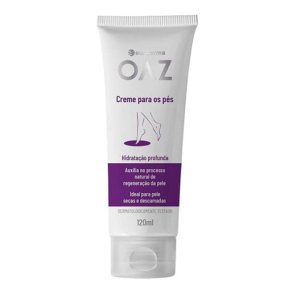Creme Para Os Pés OAZ 120ml