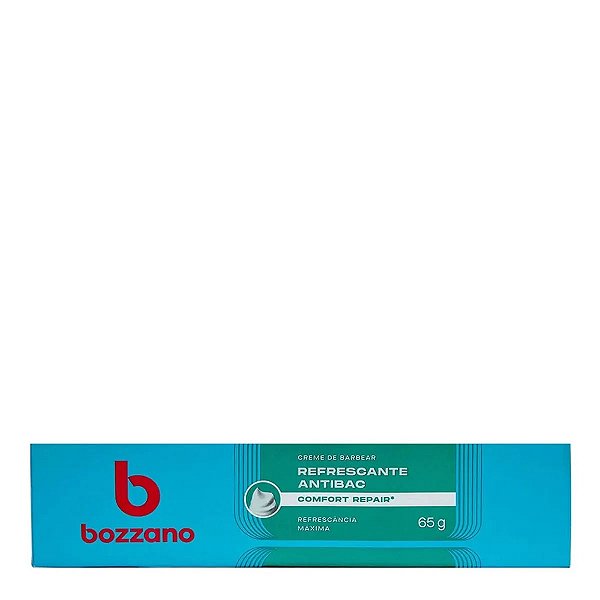 Creme de Barbear Bozzano Refrescante e Antibac 65g