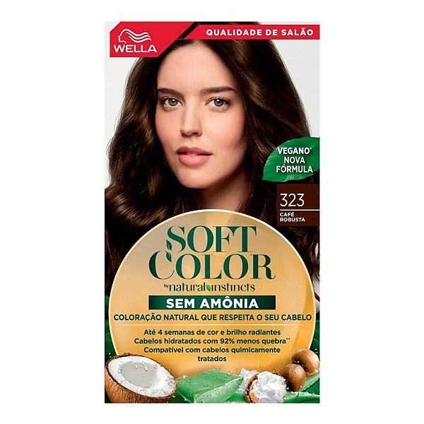 Coloração Semi Permanente Soft Color Café Robusta 3.23 1 Unidade