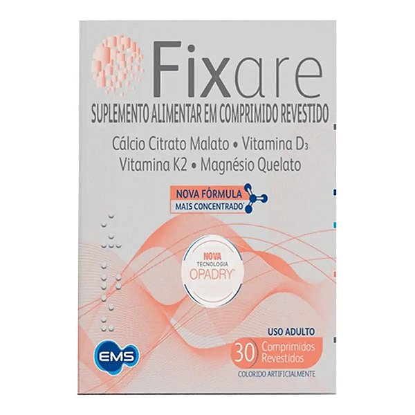 Suplemento Alimentar Fixare EMS 30 Comprimidos