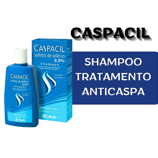 Caspacil Shampoo Anticaspa Contém 100ml