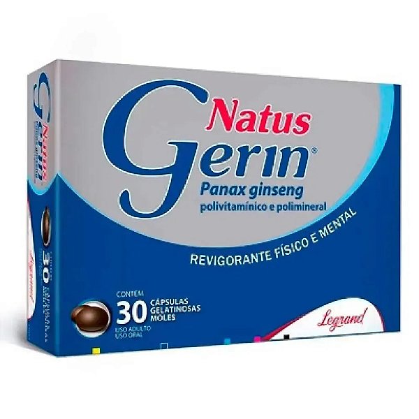 Natus Gerin C/30 Cápsulas