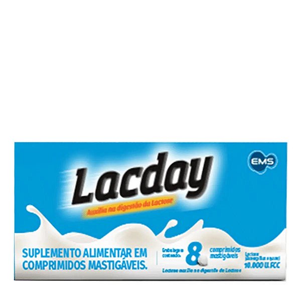 Lacday 10.000U.Fcc EMS 8 Comprimidos