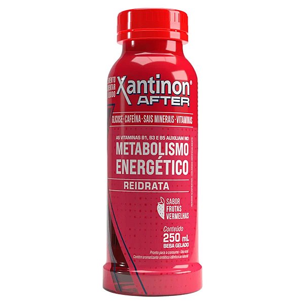 Isotônico Xantinon After Frutas Vermelhas 250ml