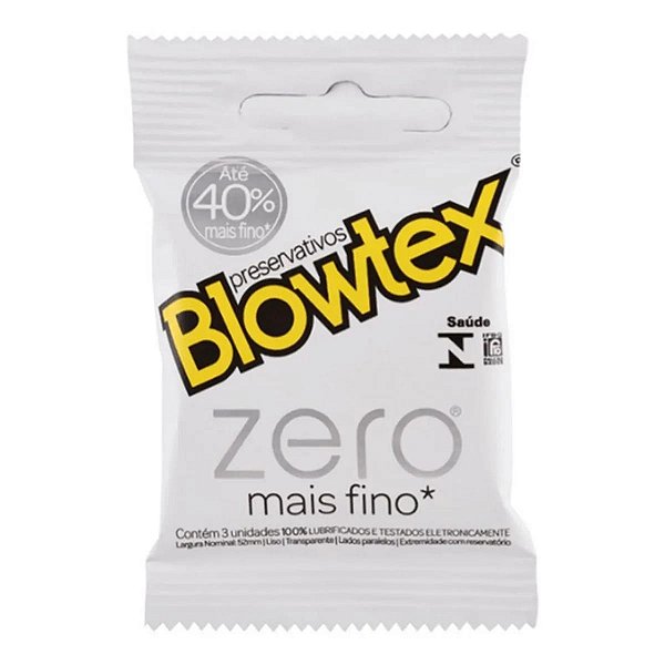 Preservativo Blowtex Zero 3 Unidades