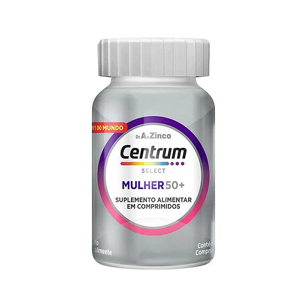 Centrum Select Mulher 50 + Vitaminas de A a Z  60 Comprimidos