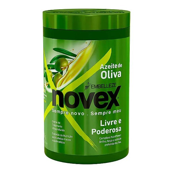 Creme de Tratamento Novex Embelleze Azeite de Oliva 400g