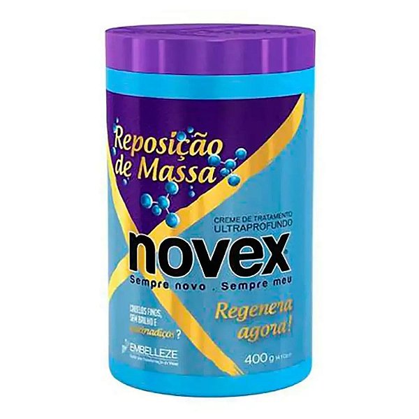 Creme de Tratamento Novex Embelleze Reposição de Massa 400g