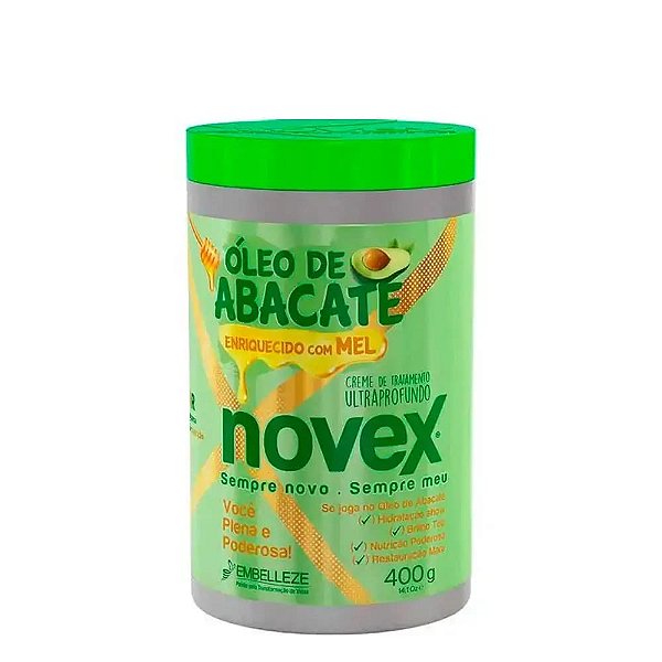 Creme De Tratamento Ultraprofundo Óleo De Abacate Novex 400g