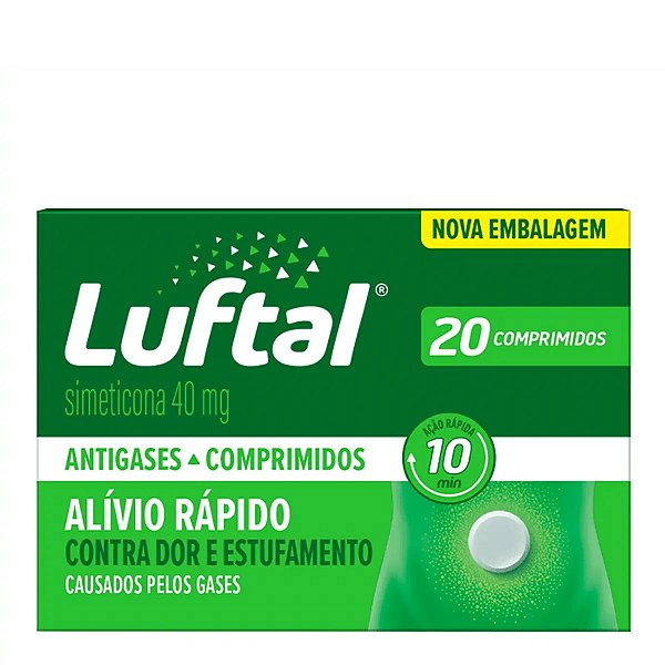 Antigases Luftal 40mg 20 Comprimidos