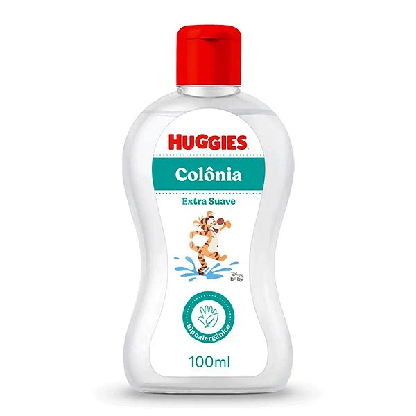 Colônia Huggies Extra Suave para bebê 100ml