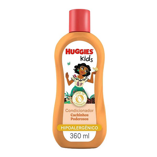 Condicionador Huggies Kids Brilho Mágico Cachinhos Poderosos 360ml