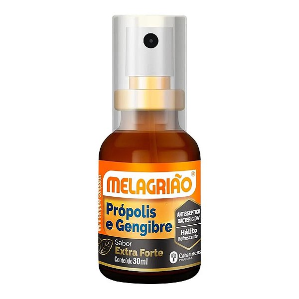 Spray Bucal Melagrião Própolis E Gengibre Extraforte 30ml