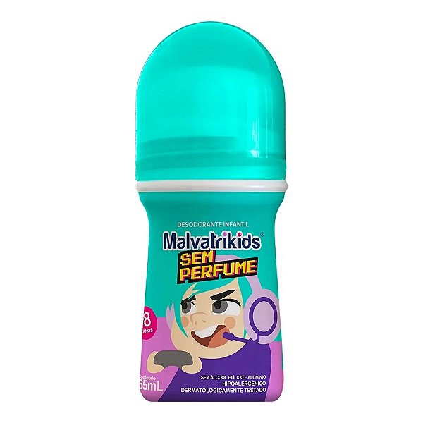 Desodorante Roll-On Malvatrikids sem Perfume 65ml