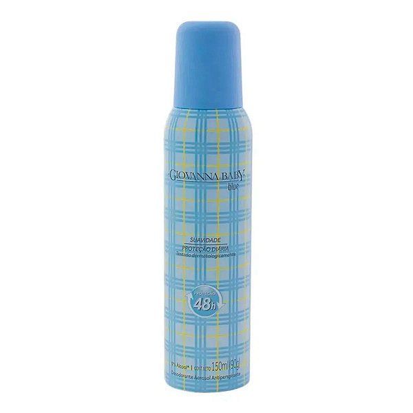 Desodorante Giovanna Baby Aerosol Azul Feminino - 150ml
