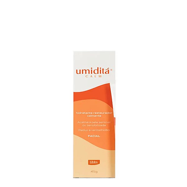 Hidratante Facial Umidita Calm Creme Restaurador Calmante 45g