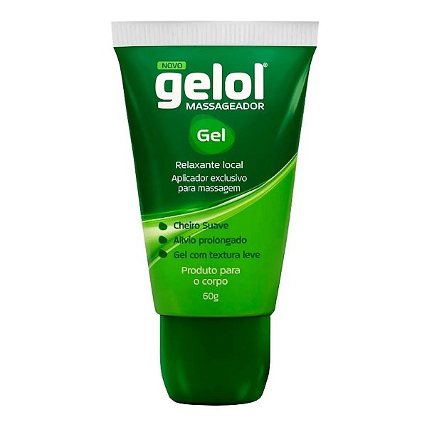 Analgésico Gel Massageador Gelol 60g