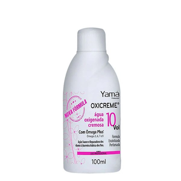 Água Oxigenada Cremosa Oxicreme 10 Volumes Yamá 100ml