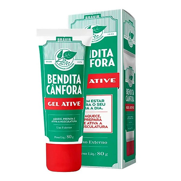 Gel de Massagem Bendita Cânfora Ative 80g