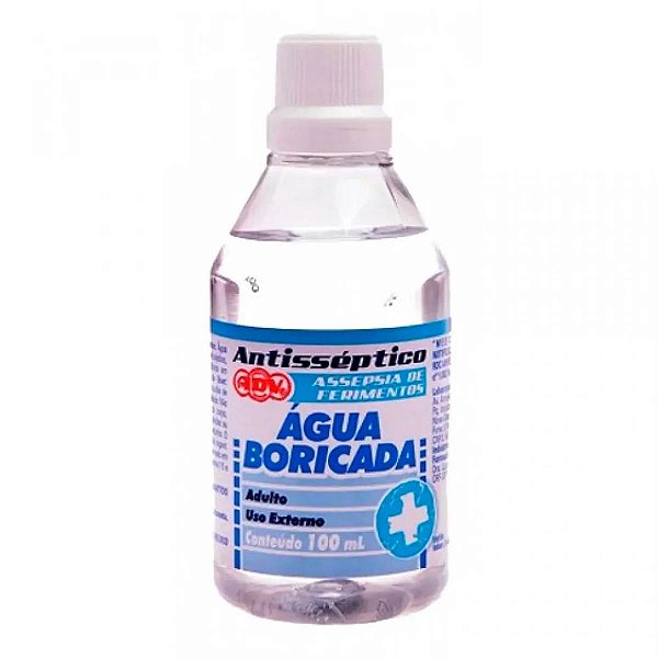 Água Boricada Adv 3% 100ml