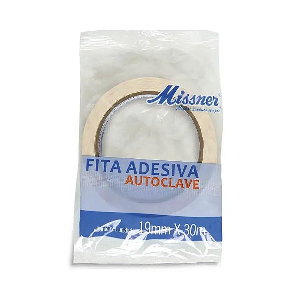 Fita Adesiva Autoclave 19mmx 30M