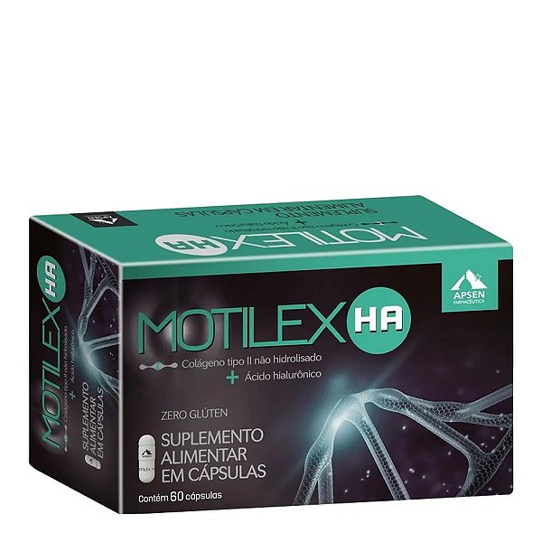 Suplemento Alimentar Apsen Motilex HA 60 Cápsulas