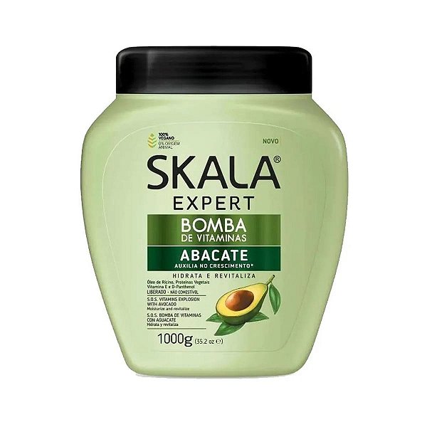Creme De Tratamento Bomba De Vitaminas Abacate 1000g