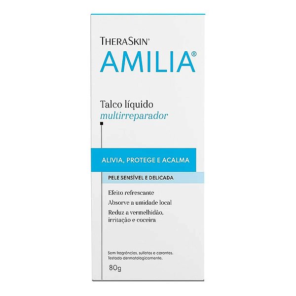 Talco Líquido Amilia Theraskin 80g