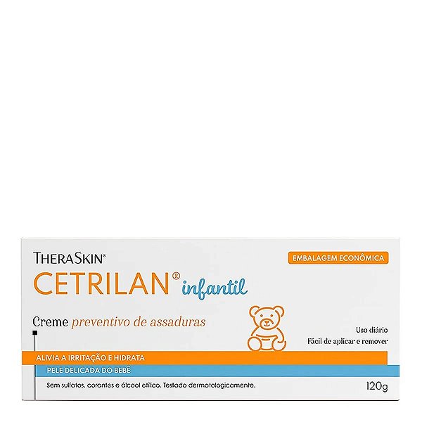 Creme para Prevenção de Assaduras Cetrilan 120g