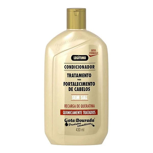 Condicionador Gota Dourada Recarga de Queratina 430ml