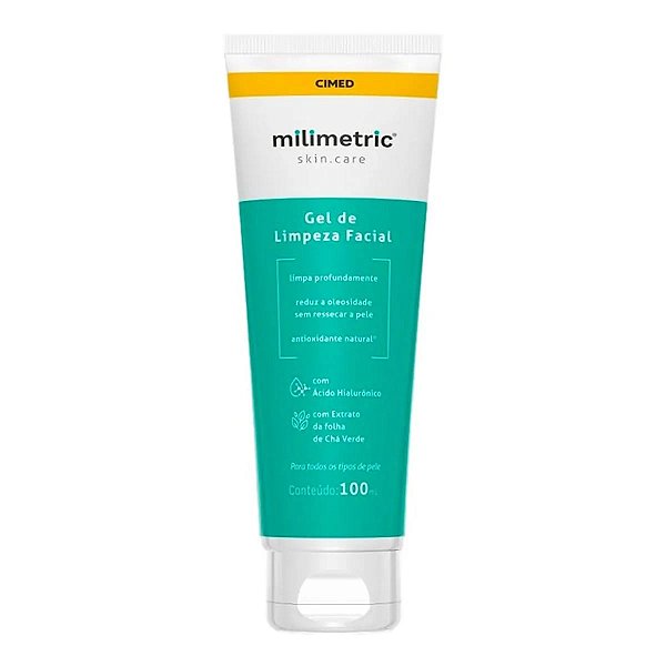 Gel De Limpeza Facial Milimetric Skincare 100ml
