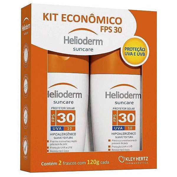 PROT SOL HELIODERM FPS30 2UN 120GR