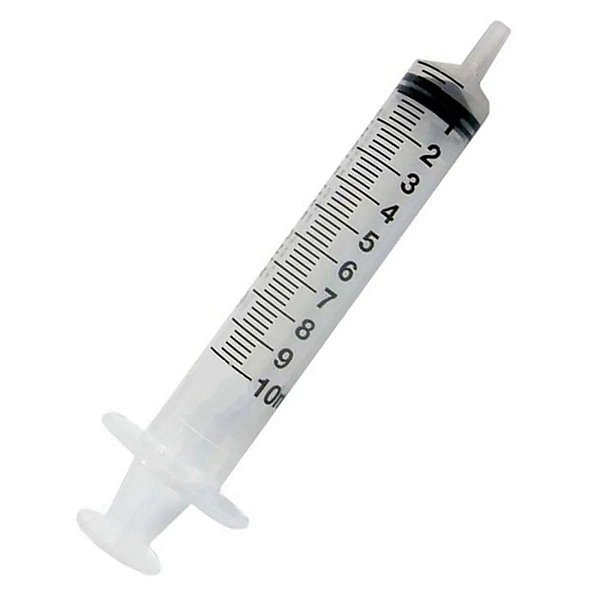 Seringa Descartável Descarpack 10 Ml - Luer Slip - Sem Agulha