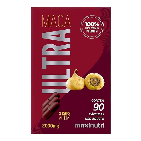 Maca Peruana Ultra Maxinutri 90 Cápsulas