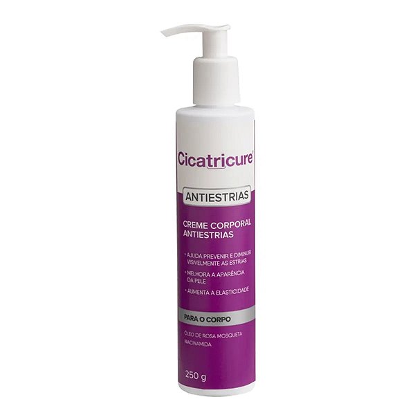 Creme Corporal Cicatricure Antiestrias Cicatrização e Uniformização da Pele 250mg