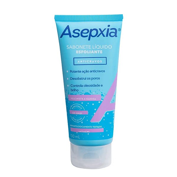 Sabonete Líquido Asepxia Esfoliante 100ml